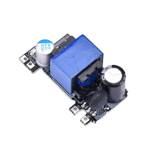 Præcist sænkende transformer AC70-270V DC100-380V til 5V 2000mA 10W Mini strømforsyningsmodul 16,5x35,5mm Stabil spændingskilde