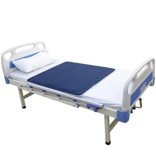Pratelná voděodolná podložka na postel pro pacienty upoutané na lůžko opakovaně použitelná rozměr 90 x 100 cm proti protečení a znečištění