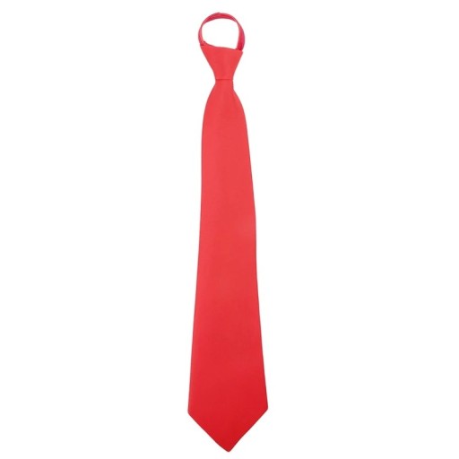 Predviazaná unisex kravata na zips 43,5 x 8 cm Jednofarebná kravata Elegantná kravata pre mužov aj ženy Jednoduché zapínanie Rýchle nasadenie