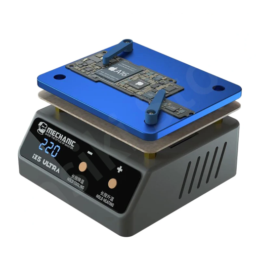 Preheating Heating Platform for Motherboard Repair 20–260°C Compact Heating Station 220V 10x8x6.8 cm Service Tool