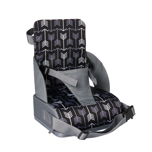 Prenosná skladacia detská sedačka na stoličku s 11cm vankúšom Protiskluzové sedátko pre deti 6 mesiacov–4 roky PU výplň Polyester