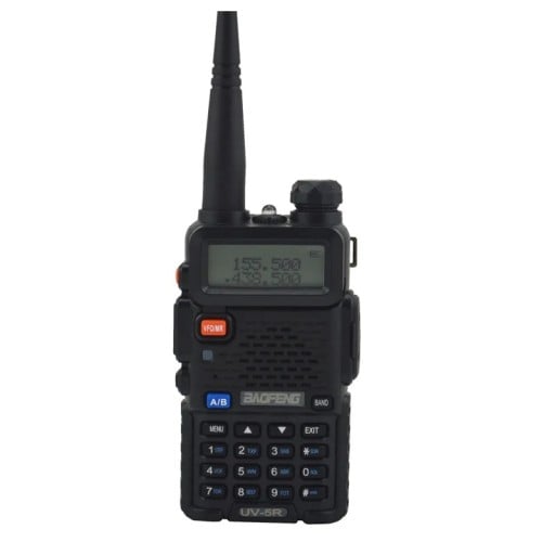 Prenosná vysielačka Baofeng UV-5R 128 skupín kanálov 5 W VHF a UHF dvoupásmová obojsmerná rádiostanica s LED svietidlom na výlety