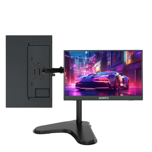 Prenosný monitor Anmite 16" IPS dotykový displej 1920 x 1200 Full HD 60 Hz HDR 16 : 10 s integrovanými reproduktormi a stojanom