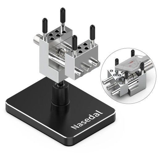 Presný otočný mini zverák 2 v 1 pre modelárstvo, jemnú mechaniku a detailné upínanie malých dielov