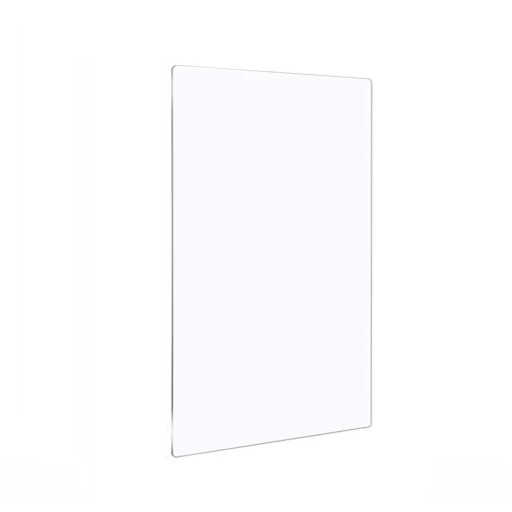 Pressplatta för stansmaskin 27,8 x 14,8 cm transparent plastark för papper och kreativt skapande