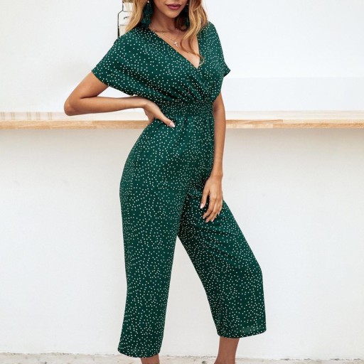 Prickig jumpsuit för kvinnor