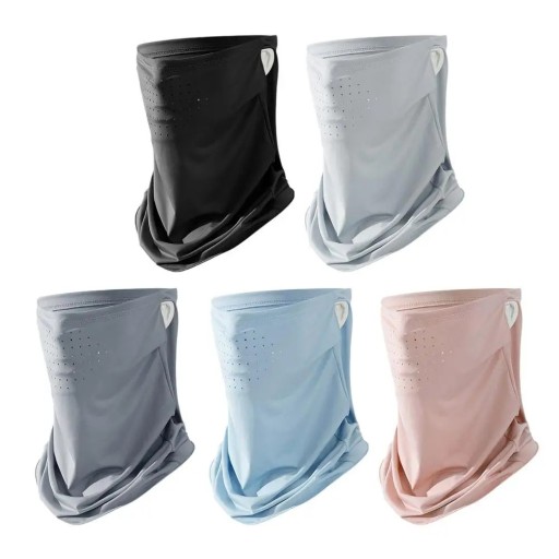 Priedušná maska na tvár unisex 29 x 29 cm polyester ochrana pred slnkom pre vonkajšie aktivity každodenné nosenie
