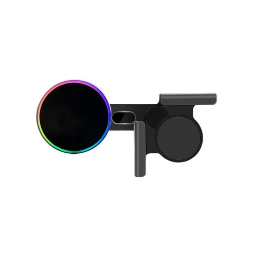 Pro Tesla Model Y Launch 2025 Model 3 Highland 2024 Cybertruck BYD Supporto magnetico per telefono 15W caricabatterie wireless Magsafe LED