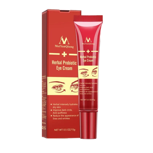 Probiotic Eye Cream with Herbal Extract 15 g Eye Cream Against Wrinkles and Dark Circles Cream for Skin Around the Eyes