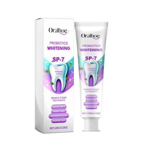 Probiotic Whitening Toothpaste Tandkräm för tandstensborttagning Tandkräm för frisk andedräkt 120 g