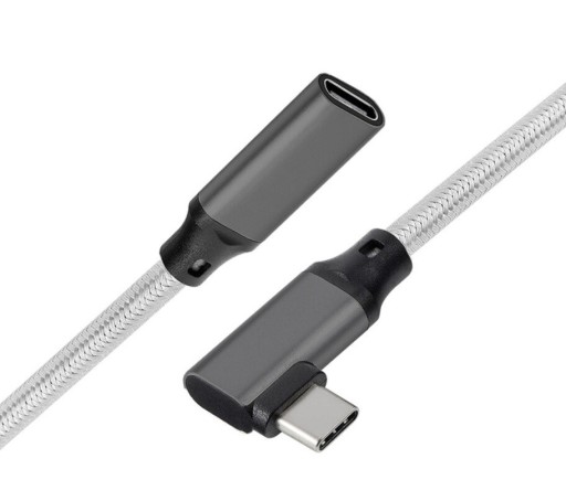 Prodlužovací lomený kabel USB-C 3.1 M/F