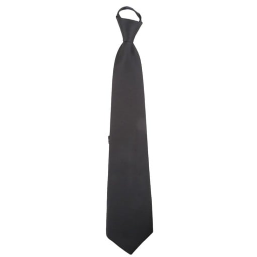 Προετοιμασμένη unisex γραβάτα με φερμουάρ 43,5 x 8 εκ. Μονοχρωμία γραβάτα Κομψή γραβάτα για άνδρες και γυναίκες Εύκολο κλείσιμο Γρήγορη