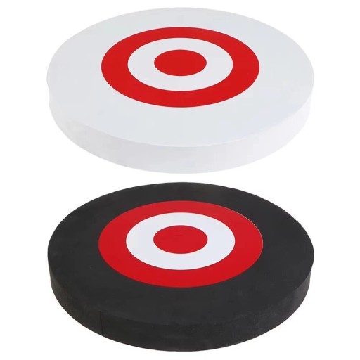 Professional Archery Target EVA Foam 24 x 24 x 2.7 cm Mobile Foam Target for Outdoor Archery Practice Bright Colours
