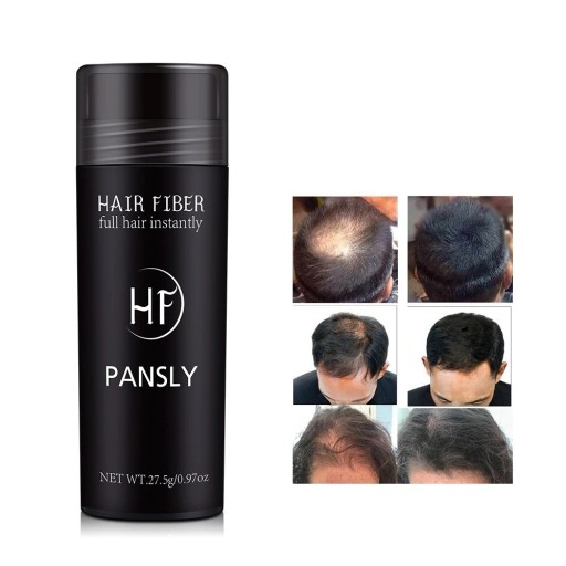 Professional Hair Fibre Powder for Concealing Bald Spots and Thinning Hair Cosmetic Product for Optical Hair Thickening Masking Thinning Hair