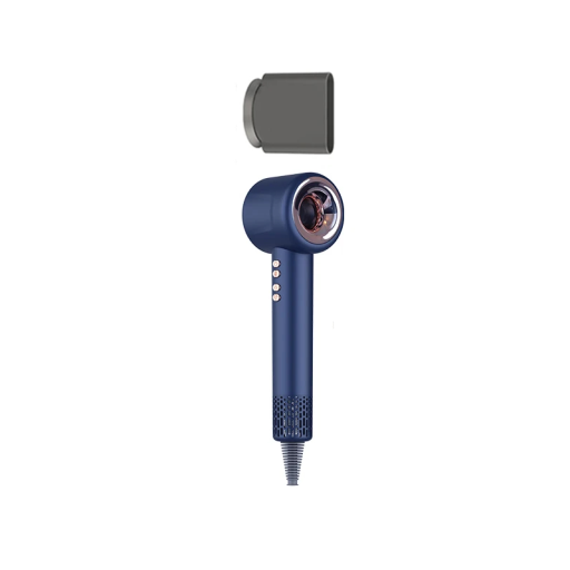 Professionele föhn 1600W Snel drogend Ionische technologie Magnetische opzetstukken Instelbare temperatuur Koude lucht Ergonomisch ontwerp