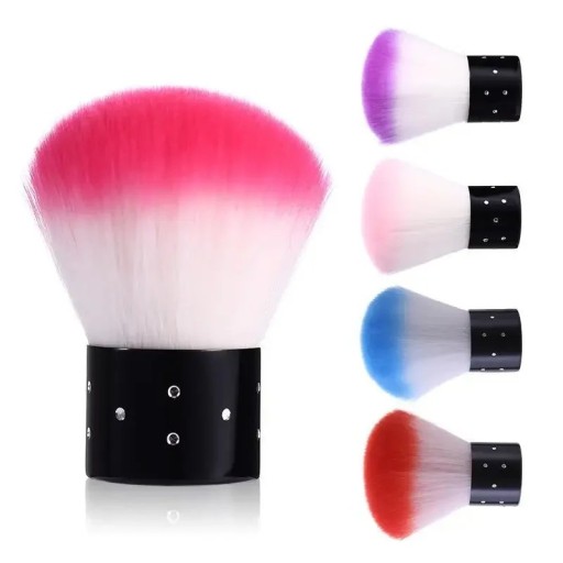 Professioneller kosmetischer Pinsel runde Form Schwamm Mehrzweck Make-up Pinsel für Puder, Staub und Make-up Feine Fasern