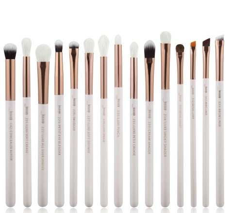 Professionelt makeupbørstesæt