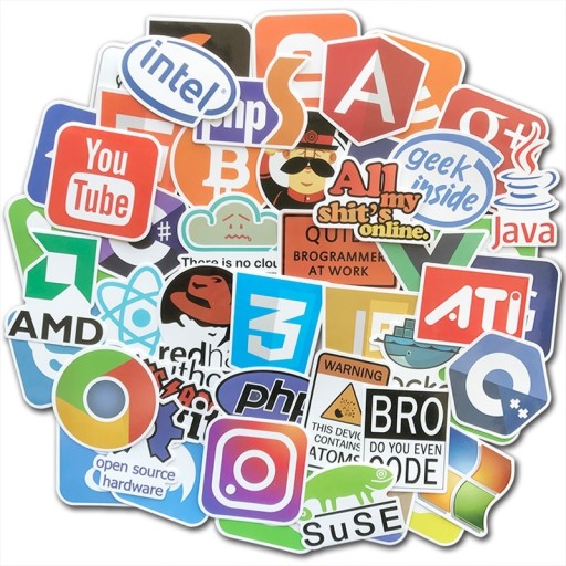Programmerare klistermärken 50 st E141