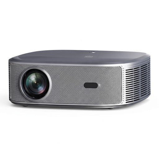 Projektor Everycom HQ11W Unterstützung 4K und HDR10 3600 ANSI lm Android 15 3 GB RAM und 64 GB ROM Autofokus und MEMC Silbergrau Heimkino