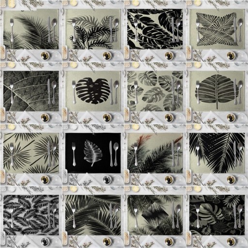 Προστατευτικό με τροπικά φύλλα