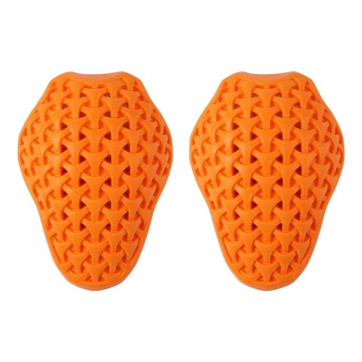 Protecteurs d'épaules Orange Inserts en mousse PU Absorption des chocs Équipement sportif Moto cyclisme ski patinage