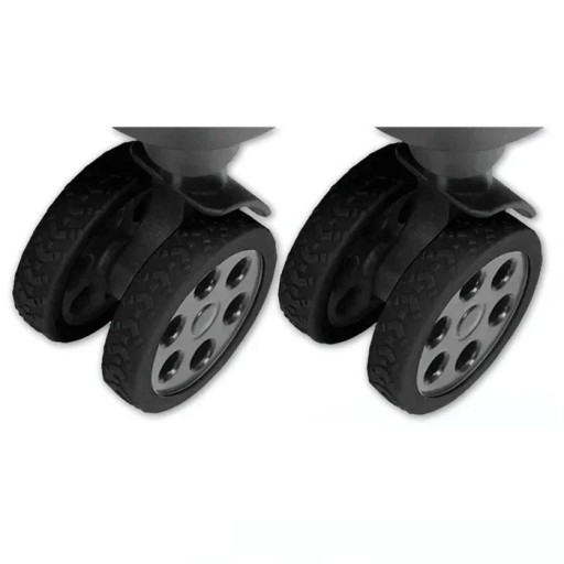 Protecteurs de roues en silicone 5,2 x 1,5 cm 8 pcs Manchons de protection pour roulettes avec texture volumineuse Couvre-roues anti-bruit pour réduire le bruit