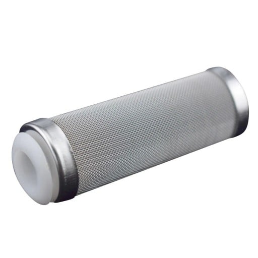 Protecția creveților împotriva aspirației cu ajutorul unui filtru