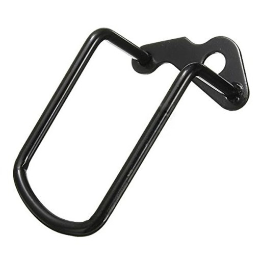 Protecție universală pentru schimbător de bicicletă Protecție neagră pentru schimbător spate 7,5×5,5×4,5 cm Ușor de instalat Husă durabilă pentru schimbător de bicicletă