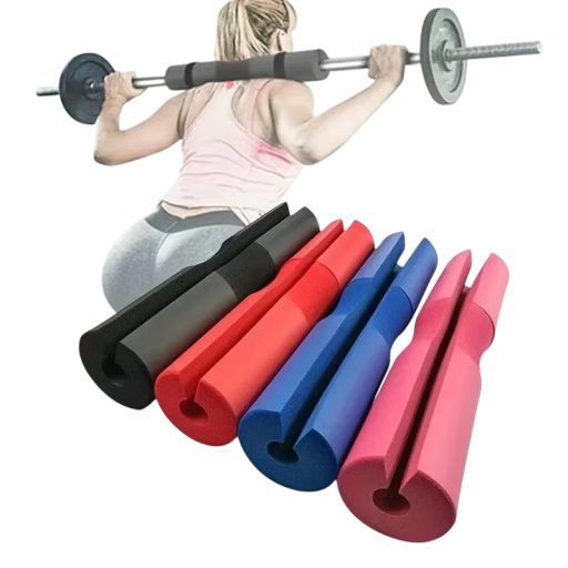 Protector antideslizante para barra 43 × 11 cm funda protectora para hombros y espalda para fitness y musculación