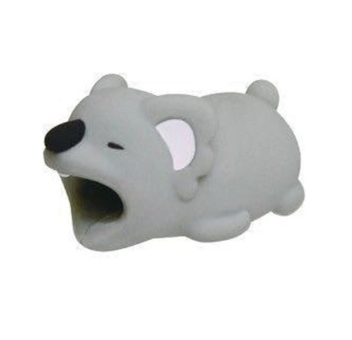 Protector de cable con forma de animal