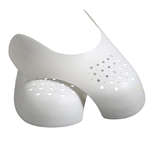 Protectores de flexión de zapatos 1 par Talla de mujer 35–39 Plantillas para dedos Accesorio para zapatos Protección contra flexión de zapatos