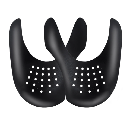 Protectores de pliegues para zapatos de hombre, 1 par, protectores de puntera, plantillas, refuerzos de forma, retención de la forma del zapato