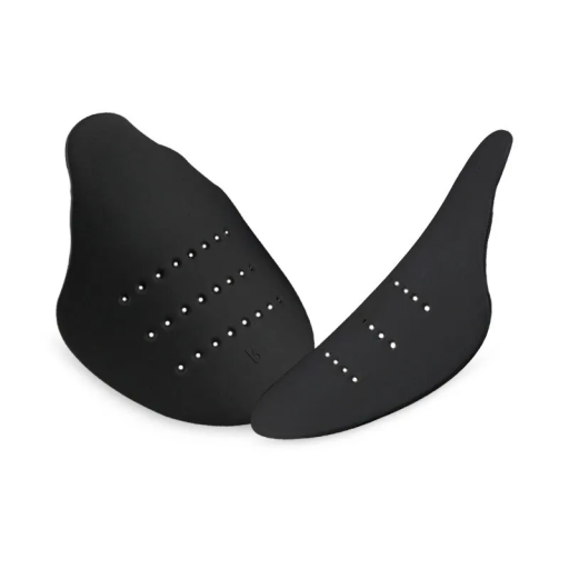 Protectores de pliegues para zapatos de hombre Talla 40-46 Protectores de calzado Material TPE Protección contra la deformación Suave con el calzado