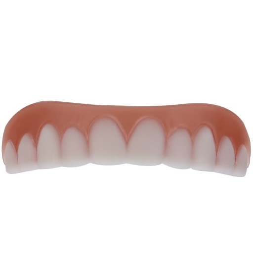 Prótese dentária de silicone para o maxilar superior