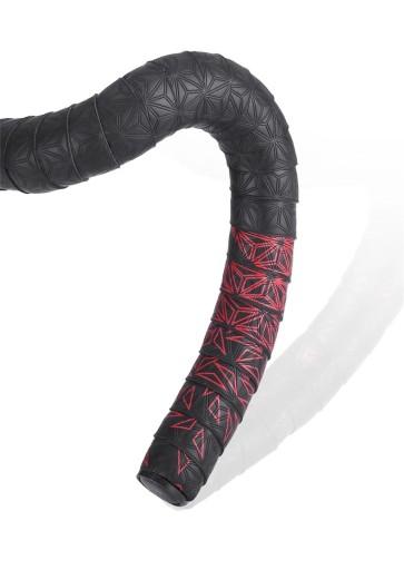 Protiskluzová páska na riadidlá pre cestné bicykle, absorpcia nárazov, s koncovkami, pre cyklistiku a závodné bicykle