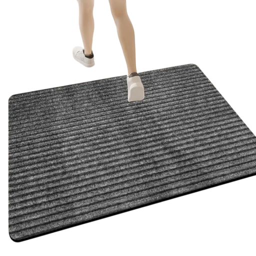 Protišmyková vodeodolná rohožka 80 x 120 cm Savá rohožka do predsiene kuchyne kúpeľne Vnútorné vonkajšie použitie Hrúbka 2–3 mm