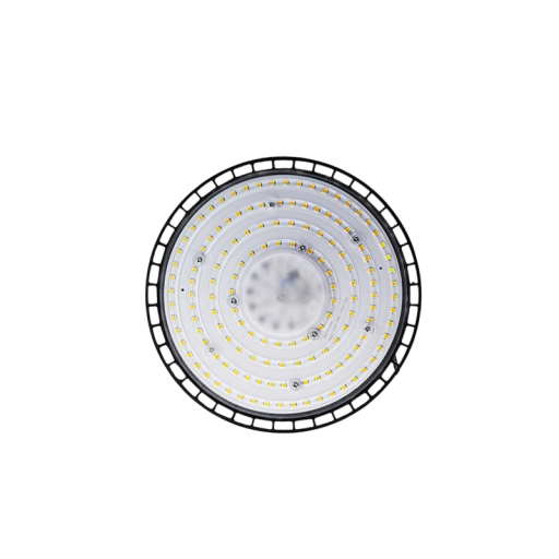 Průmyslové LED závěsné svítidlo 100W 20,5 cm hliníkové LED osvětlení 165–265V studená bílá pro haly, sklady a výrobní prostory