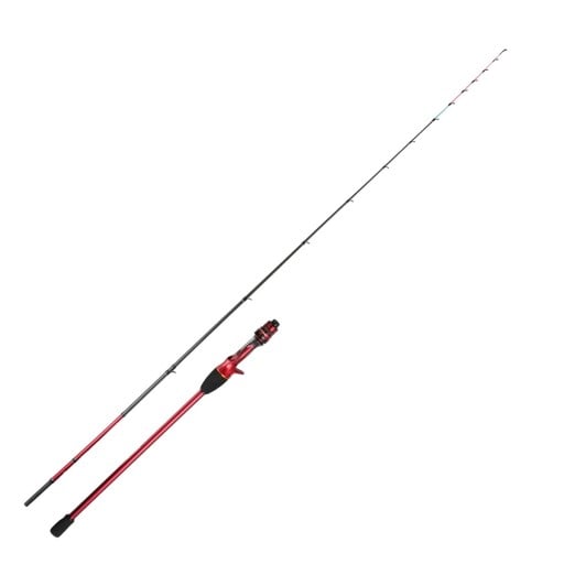 Prut JOHNCOO BETA 175M MT Casting voor Inktvis en Octopus 1,75 m Titanen Top Fuji Ogen Carbon 85 g Actie FAST voor Vissen vanuit een Boot