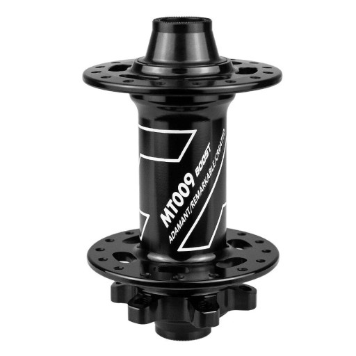 Przedni hub do roweru Boost 100x15 mm 32 otwory czarny do rowerów górskich MTB
