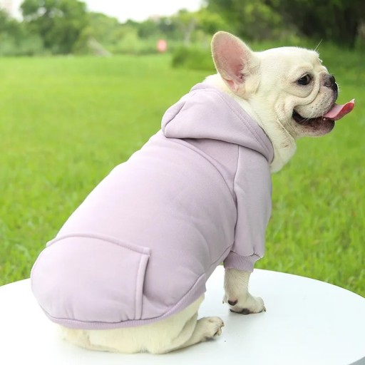 Psie zimná mikina s kapucňou 1,2 - 2,0 kg Teplé oblečenie pre malých psov Hrejivá fleece mikina Ochrana proti chladu Pohodlná bunda pre šteňatá a miniatúrne plemená