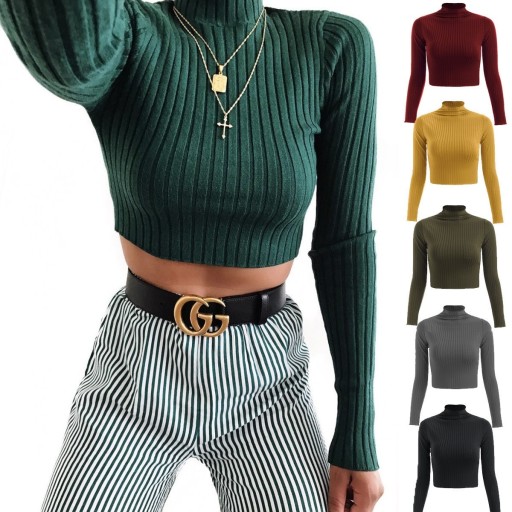 Pull court pour femme