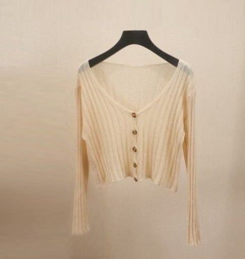 Pull court pour femmes A2325