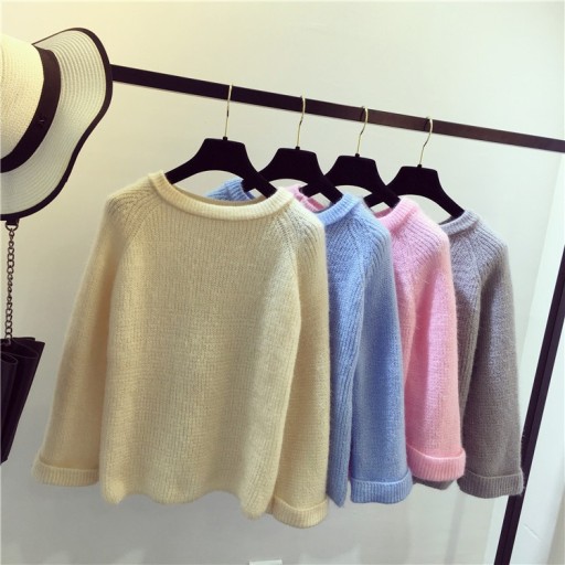 Pull d'hiver en tricot pour femmes J2453