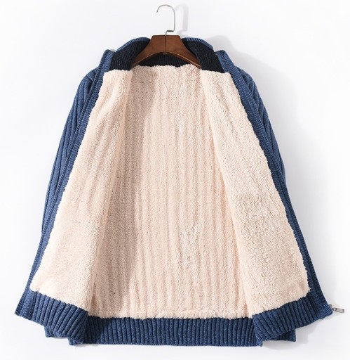 Pull en peluche pour homme F246