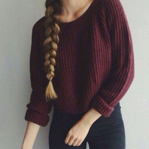 Pull en tricot pour femmes B42
