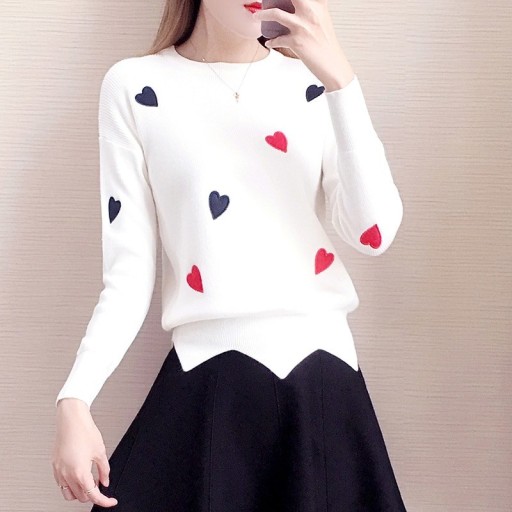 Pull Femme avec des Cœurs