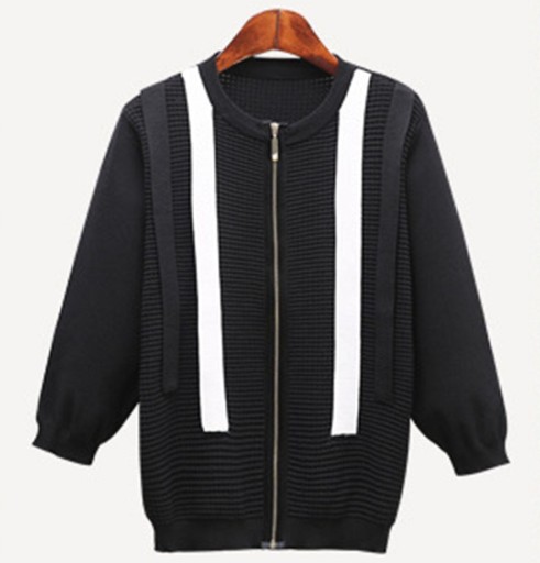 Pull femme avec zip A2145