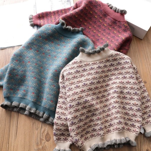 Pull fille L603