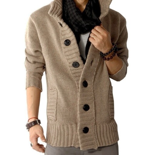 Pull pour homme à boutons A2617