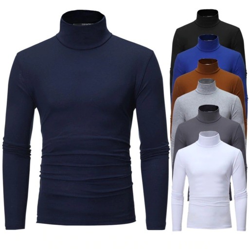 Pull pour homme avec col roulé F172